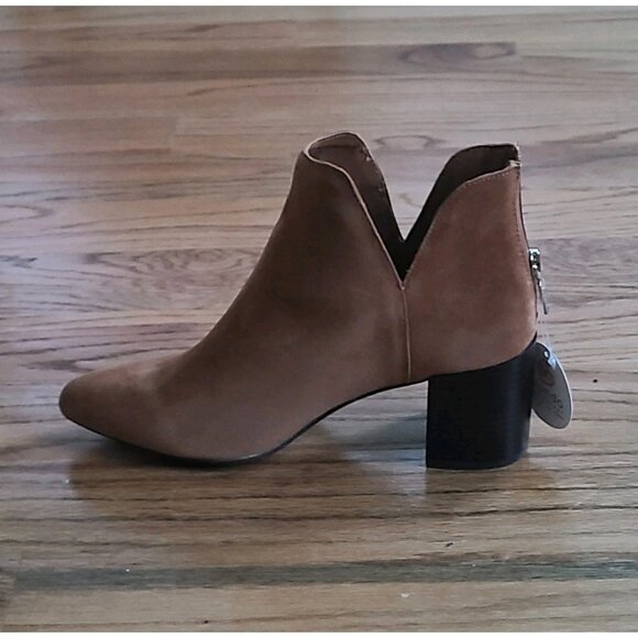 Blondo Tanner Boots Womens 9.5 Waterproof Block Heel Ankle Winter Bootie - Picture 9 of 12